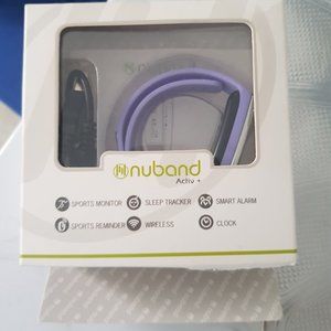 Beautiful Bright Purple Nuband Activ2+ Slim Ladies Activity and Sleep Tracker BO